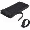 SLI-RES Attache Cable, Sangles Sangles Câble, Réutilisables Serre Cable, Organisateur Rangement Cable, Pour Attacher Les Câbles, Gaines, Fils PC, Fils Électriques Etc 12*145mm (Noir) 100 Pcs，Lilaris