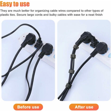 SLI-RES Attache Cable, Sangles Sangles Câble, Réutilisables Serre Cable, Organisateur Rangement Cable, Pour Attacher Les Câbles, Gaines, Fils PC, Fils Électriques Etc 12*145mm (Noir) 100 Pcs,Lilaris 4 SLI-RES Attache Cable, Sangles Sangles Câble, Réutilisables Serre Cable, Organisateur Rangement Cable, Pour Attacher Les Câbles, Gaines, Fils PC, Fils Électriques Etc 12*145mm (Noir) 100 Pcs,Lilaris – Image 4