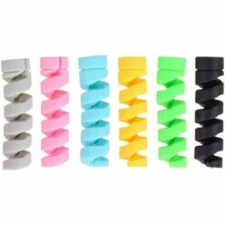 PESCE 36 Morceaux De Protecteur De Ligne De Données TPU, Protecteur De Câble Spiralé Universel Pour Téléphone Portable, Protecteur De Ligne De Charge Rapide,Protecteur De Câble De Souris