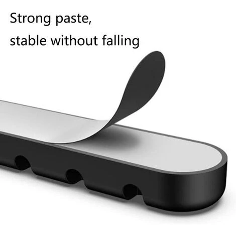 PESCE 4 Pièces Support De Câble, Pinces De Câble Gestion De Câbles Polyvalente Ensemble D'organisateur De Câbles Pour Bureau Pour Fils De Chargeur/Ordinateur/Souris/Écouteur/Téléphone 4 PESCE 4 Pièces Support De Câble, Pinces De Câble Gestion De Câbles Polyvalente Ensemble D'organisateur De Câbles Pour Bureau Pour Fils De Chargeur/Ordinateur/Souris/Écouteur/Téléphone – Image 4