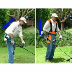 MEZHENG Bandoulière à épaule à épaule, Sangle De Harnais De Coupe-herbe, Pour Brousseuse/trimmer/strimmer Harnais Ceinture En Nylon, Confortable Pièces De Tondeuse à Gazon -Treuil, cric, palan et accessoires Soldes Boutique 64535591 5