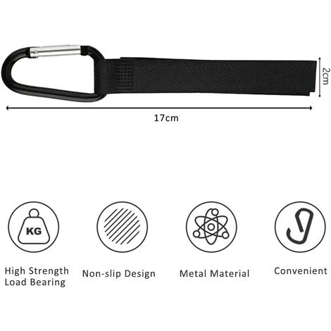 CESIèCLEFOU Crochets Poussettes,Clip Poussette,Accessoire Poussette,Accroche Poussette Sacs,Crochets De Poussette Universel,Pour Accrochez Vos Achats, Sacs Et Cabas Sur Un Landau (4pcs) Lefou 2 CESIèCLEFOU Crochets Poussettes,Clip Poussette,Accessoire Poussette,Accroche Poussette Sacs,Crochets De Poussette Universel,Pour Accrochez Vos Achats, Sacs Et Cabas Sur Un Landau (4pcs) Lefou – Image 2