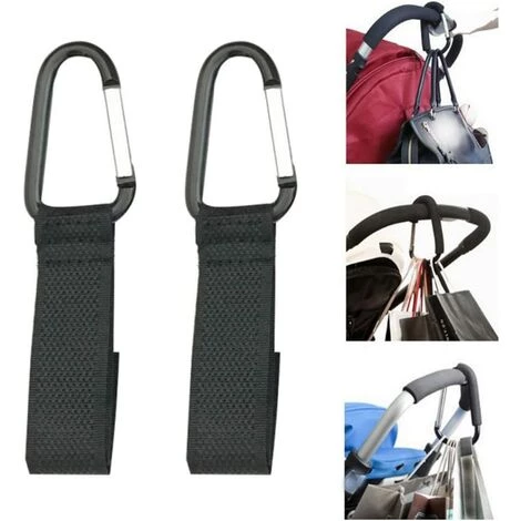 CESIèCLEFOU Crochets Poussettes,Clip Poussette,Accessoire Poussette,Accroche Poussette Sacs,Crochets De Poussette Universel,Pour Accrochez Vos Achats, Sacs Et Cabas Sur Un Landau (4pcs) Lefou 4 CESIèCLEFOU Crochets Poussettes,Clip Poussette,Accessoire Poussette,Accroche Poussette Sacs,Crochets De Poussette Universel,Pour Accrochez Vos Achats, Sacs Et Cabas Sur Un Landau (4pcs) Lefou – Image 4