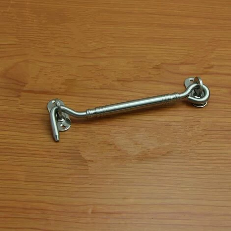 MINKUROW Crochet De Tempête, Crochet De Porte En Acier Inoxydable Multi-usages Pour Abri De Jardin, Porte De Garage, Cabine De Fenêtre 20,3 Cm 5 MINKUROW Crochet De Tempête, Crochet De Porte En Acier Inoxydable Multi-usages Pour Abri De Jardin, Porte De Garage, Cabine De Fenêtre 20,3 Cm – Image 5