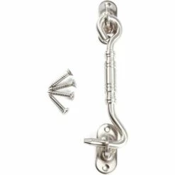 MINKUROW Crochet De Tempête, Crochet De Porte En Acier Inoxydable Multi-usages Pour Abri De Jardin, Porte De Garage, Cabine De Fenêtre 10,2 Cm