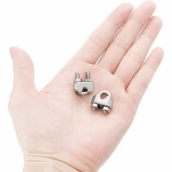 LLOVE 12 Pièces Serre Cable Inox 3 Mm Galvanisé Pince à Câble Métallique Pince à Corde En Forme D'arc Câble Métallique Clips Inox Pince En Forme D'arc Serre Cable Acier Pour Fixer Les Câbles Et Les Cordes 9 LLOVE 12 Pièces Serre Cable Inox 3 Mm Galvanisé Pince à Câble Métallique Pince à Corde En Forme D'arc Câble Métallique Clips Inox Pince En Forme D'arc Serre Cable Acier Pour Fixer Les Câbles Et Les Cordes -Treuil, cric, palan et accessoires Soldes Boutique 64871190 5