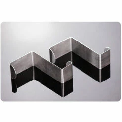 Crochets Arrière De Porte En Acier Inoxydable, Crochets Non Marquants Derrière Les Portes Multifonctionnelles De Cuisine Et De Salle De Bain, Crochets Arrière De Porte Sans Clou 2 Paquets 56Vingt -Treuil, cric, palan et accessoires Soldes Boutique 64935668 3