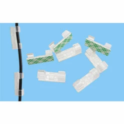 70PCS Clips Câbles Adhésifs Rangement De Câbles Fixation Auto Collant, Gestion De Câble Support Organiseur De Fils Electriques Pour TV/Chargeur/Voiture/PC/Bureau/Maison, Transparent 56Vingt