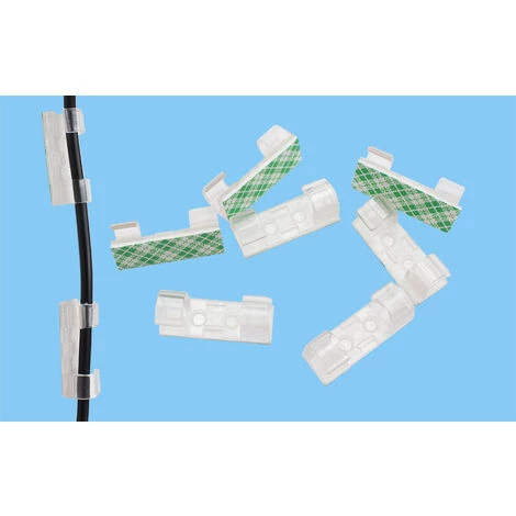 70PCS Clips Câbles Adhésifs Rangement De Câbles Fixation Auto Collant, Gestion De Câble Support Organiseur De Fils Electriques Pour TV/Chargeur/Voiture/PC/Bureau/Maison, Transparent 56Vingt 1 70PCS Clips Câbles Adhésifs Rangement De Câbles Fixation Auto Collant, Gestion De Câble Support Organiseur De Fils Electriques Pour TV/Chargeur/Voiture/PC/Bureau/Maison, Transparent 56Vingt