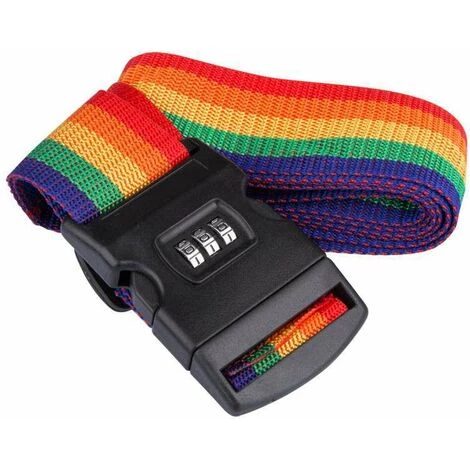 BEARSU Sangle De Bagage De Voyage Serrure à Mot De Passe Réglable Ceinture D'emballage Bagages Serrure Sécurisée Antivol Sangle De Bagage Ceinture De Regroupement 1 BEARSU Sangle De Bagage De Voyage Serrure à Mot De Passe Réglable Ceinture D'emballage Bagages Serrure Sécurisée Antivol Sangle De Bagage Ceinture De Regroupement