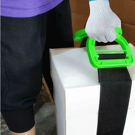 GrooFoo Sangles De Transport Ajustable, Sangle De Levage, Transport Belt Heavy Duty Carrying Belt Furniture Transport Belt, Pour Les Meubles, Boîtes, Matelas, Construction GrooFoo 4 GrooFoo Sangles De Transport Ajustable, Sangle De Levage, Transport Belt Heavy Duty Carrying Belt Furniture Transport Belt, Pour Les Meubles, Boîtes, Matelas, Construction GrooFoo – Image 4