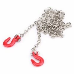 YD Accessoires De Crochets De Remorquage De Remorque RC En Métal Avec Chane Pour Voiture D'escalade Sur Chenilles SCX10 D90 1:10 RC -Treuil, cric, palan et accessoires Soldes Boutique 65298003 5