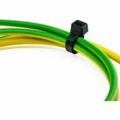 SINCèREETALI 100 Pièces D'attaches De Câble Professionnelles 100 X 2,5 Mm Poignée D'attache De Câble Couleur Noire, Résistante à La Température -Treuil, cric, palan et accessoires Soldes Boutique 65310228 5