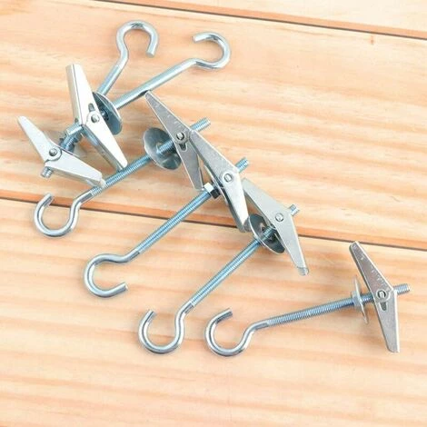 L'FLANEUR Lot De 6 Crochets De Plafond Lourds Pour Plantes Suspendues - Montage Au Plafond - Pour Cavités - Fixation Murale ANEUR 2 L'FLANEUR Lot De 6 Crochets De Plafond Lourds Pour Plantes Suspendues - Montage Au Plafond - Pour Cavités - Fixation Murale ANEUR – Image 2