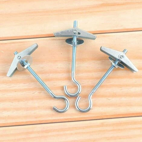 L'FLANEUR Lot De 6 Crochets De Plafond Lourds Pour Plantes Suspendues - Montage Au Plafond - Pour Cavités - Fixation Murale ANEUR 4 L'FLANEUR Lot De 6 Crochets De Plafond Lourds Pour Plantes Suspendues - Montage Au Plafond - Pour Cavités - Fixation Murale ANEUR – Image 4