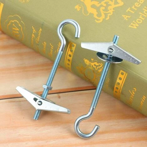 L'FLANEUR Lot De 6 Crochets De Plafond Lourds Pour Plantes Suspendues - Montage Au Plafond - Pour Cavités - Fixation Murale ANEUR 5 L'FLANEUR Lot De 6 Crochets De Plafond Lourds Pour Plantes Suspendues - Montage Au Plafond - Pour Cavités - Fixation Murale ANEUR – Image 5