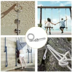 BDD 5 Pcs M6 Vis D'expansion Boulon à œil Avec Anneau De Levage Oeil De Boulon D'expansion Boulons D'expansion En Acier Inoxydable 304 -Treuil, cric, palan et accessoires Soldes Boutique 65377475 5