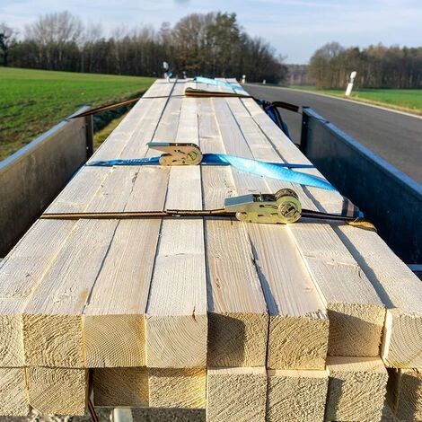 OSQI 10mx25mm Sangle D'Arrimage Sangles De Cargaison à Cliquet 250kg Charge De Travail 2Pcs 3 OSQI 10mx25mm Sangle D'Arrimage Sangles De Cargaison à Cliquet 250kg Charge De Travail 2Pcs – Image 3