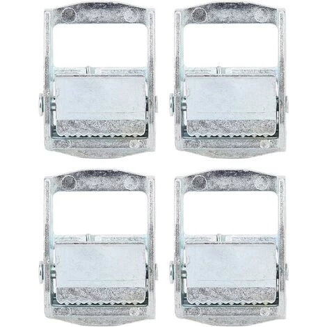 LONVRèE Boucle En Alliage De Zinc 4 Pièces Boucle En Alliage De Zinc Pour Les Cargaisons D'arrimage Robustes Sangle Tendeur Fixe Boucle à Cliquet(25mm) 2 LONVRèE Boucle En Alliage De Zinc 4 Pièces Boucle En Alliage De Zinc Pour Les Cargaisons D'arrimage Robustes Sangle Tendeur Fixe Boucle à Cliquet(25mm) – Image 2