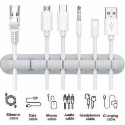 DONTODENT Clips De Câble, 3 Paquets Organisateur De Gestion De Cordon Gris -Treuil, cric, palan et accessoires Soldes Boutique 65607350 4