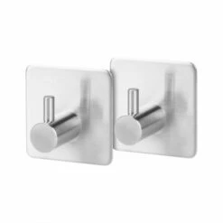 JARDIBRICODECO Crochet De Salle De Bain Auto-adhŽsif (2 Pcs.)