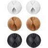 EINEMGELD Lot De 6 Clips Câble Durable, Range-câbles Et Serre-câbles, Self-adhésif, Organiseur Et Rangement De Bureau