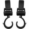 Fei Yu 2PCS Accroche Poussette Sacs Crochet Pour Poussettes Accessoire Clip Poussette Universel (Paquet De 2)