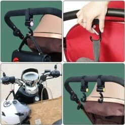 MèREÉTERNEL Crochets Poussette, 4 Pack Crochet Landau, Universel Crochet De Poussette, Pour Accrocher Les Sacs à Provisions Sac à Mains Sac A Langer Ternel 9 MèREÉTERNEL Crochets Poussette, 4 Pack Crochet Landau, Universel Crochet De Poussette, Pour Accrocher Les Sacs à Provisions Sac à Mains Sac A Langer Ternel -Treuil, cric, palan et accessoires Soldes Boutique 66174269 5