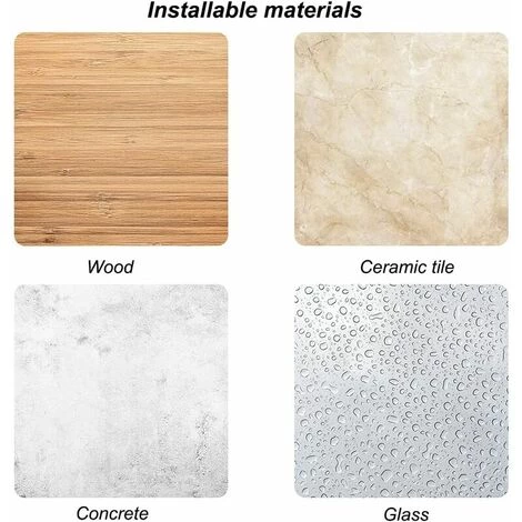 KAEJYIUT Crochets En Acier Inoxydable Pour Le Montage Mural De Carreaux De Céramique, 10 Pièces Support Robuste 20 Vis Pour Accrocher Dans La Salle De Bain Et La Cuisine (noir) 5 KAEJYIUT Crochets En Acier Inoxydable Pour Le Montage Mural De Carreaux De Céramique, 10 Pièces Support Robuste 20 Vis Pour Accrocher Dans La Salle De Bain Et La Cuisine (noir) – Image 5