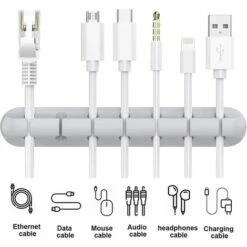 FLETéçA Support De Cable Serre-cables Gestion Des Cables, Paquet De 3 Pinces Pour Cables Gestion Des Cables Organisateur De Cables Gestion Des Cables Polyvalente-B -Treuil, cric, palan et accessoires Soldes Boutique 66968915 5