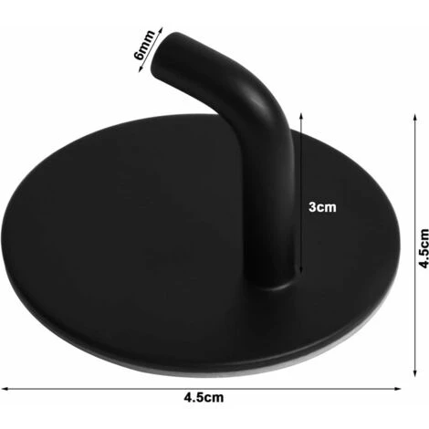 FLETéçA 10 Pièces Crochet Adhésif , Crochet Mural Salle De Bains En Acier Inox, Porte Serviette Auto-Adhesif Imperméable Pour La Cuisine, Le Salon Et Le Bureau,Pas Besoin De Poinçonner 2 FLETéçA 10 Pièces Crochet Adhésif , Crochet Mural Salle De Bains En Acier Inox, Porte Serviette Auto-Adhesif Imperméable Pour La Cuisine, Le Salon Et Le Bureau,Pas Besoin De Poinçonner â Image 2