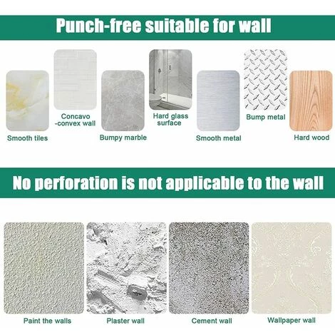 FLETéçA 10 Pièces Crochet Adhésif , Crochet Mural Salle De Bains En Acier Inox, Porte Serviette Auto-Adhesif Imperméable Pour La Cuisine, Le Salon Et Le Bureau,Pas Besoin De Poinçonner 4 FLETéçA 10 Pièces Crochet Adhésif , Crochet Mural Salle De Bains En Acier Inox, Porte Serviette Auto-Adhesif Imperméable Pour La Cuisine, Le Salon Et Le Bureau,Pas Besoin De Poinçonner â Image 4