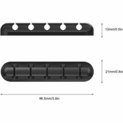 FLETéçA Clips Et Attache-câbles Murales Pinces Pour Câbles Organisateur De Gestion Des Câbles, Crochets Adhésifs, Support De Câble Pour Câbles D'alimentation Et Câbles Pour Accessoires De Charge, Câble De Souris, PC, Bureau Et Maison (5) 8 FLETéçA Clips Et Attache-câbles Murales Pinces Pour Câbles Organisateur De Gestion Des Câbles, Crochets Adhésifs, Support De Câble Pour Câbles D'alimentation Et Câbles Pour Accessoires De Charge, Câble De Souris, PC, Bureau Et Maison (5) -Treuil, cric, palan et accessoires Soldes Boutique 66969905 4