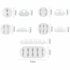 FLETéçA Cable De Bureau Fixe Multifonctionnel 10 PCS, Organisateur De Cables De Données, Clip De Cable De Charge, Clip De Boucle De Collecte-A 8 FLETéçA Cable De Bureau Fixe Multifonctionnel 10 PCS, Organisateur De Cables De Données, Clip De Cable De Charge, Clip De Boucle De Collecte-A -Treuil, cric, palan et accessoires Soldes Boutique 66971279 4