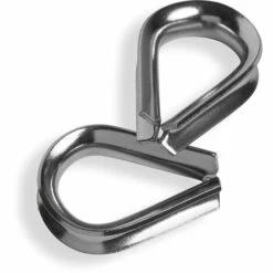 PESCE Cosses Pour Câbles Métalliques 2mm En Acier Inoxydable [20 Pièces] A4 AISI316 Inox | HEAVYTOOL -Treuil, cric, palan et accessoires Soldes Boutique 67179020 3