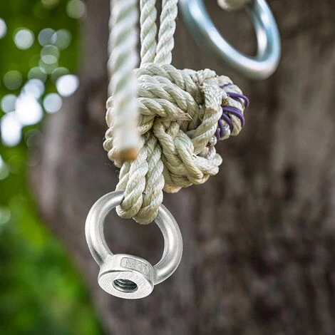 GGNRALNY M10 écrou à Oeil, Anneau De Levage Boulon à œil, Acier Inoxydable 304 écrou De Bague, Piton à Visser Ecrous - 8 Pcs 4 GGNRALNY M10 écrou à Oeil, Anneau De Levage Boulon à œil, Acier Inoxydable 304 écrou De Bague, Piton à Visser Ecrous - 8 Pcs – Image 4