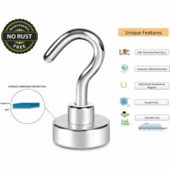 ZOLGINAH Lot De 10 Crochets Magnétiques, 10 Kg + Aimant Puissant Avec Crochet Pour Réfrigérateur, Crochet De Croisière Robuste Pour Plafond, Crochet Magnétique 9 ZOLGINAH Lot De 10 Crochets Magnétiques, 10 Kg + Aimant Puissant Avec Crochet Pour Réfrigérateur, Crochet De Croisière Robuste Pour Plafond, Crochet Magnétique -Treuil, cric, palan et accessoires Soldes Boutique 67395267 5