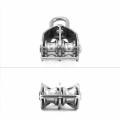 MèREÉTERNEL M15 Bloc De Poulie Double En Acier Inoxydable 304, Pivotant Double Poulie De Levage, Pack Of 2 Ternel -Treuil, cric, palan et accessoires Soldes Boutique 67431244 4