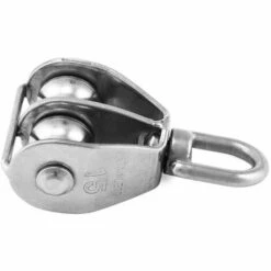 MèREÉTERNEL M15 Bloc De Poulie Double En Acier Inoxydable 304, Pivotant Double Poulie De Levage, Pack Of 2 Ternel -Treuil, cric, palan et accessoires Soldes Boutique 67431244 5