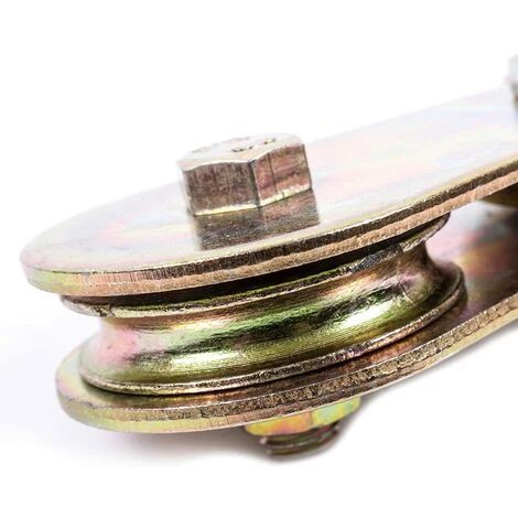 BDD Traction Forgée 2T Crochet De Poulie Profilé En Aluminium Traitement De Crochet De Poulie Accessoires De Levage Suspendus 4 BDD Traction Forgée 2T Crochet De Poulie Profilé En Aluminium Traitement De Crochet De Poulie Accessoires De Levage Suspendus – Image 4