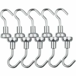 ENLENK Crochet Magnétique, 10 Pièces/ensemble Crochet De Suspension Pratique Robuste Crochets Magnétiques Puissants à L'intérieur