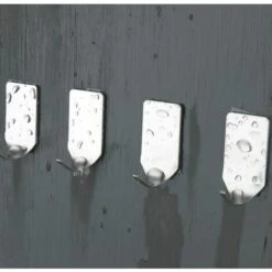 YIENJAOY AGILITY Crochets Forts Crochet Mural Crochets Muraux En Acier Inoxydable Imperméable à L'eau Pour La Robe Robe Serviette Porte-clés Sacs De Noël Lumières-Accueil Cuisine Salle 8-Pack 8 YIENJAOY AGILITY Crochets Forts Crochet Mural Crochets Muraux En Acier Inoxydable Imperméable à L'eau Pour La Robe Robe Serviette Porte-clés Sacs De Noël Lumières-Accueil Cuisine Salle 8-Pack -Treuil, cric, palan et accessoires Soldes Boutique 67818985 4