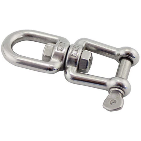 YIENJAOY AGILITY Émerillon Manilles Chaînes D'ancrage D'amarrage Connecteur Pivotant En 304 INOX Pour Bateau Marine - 8mm 2 YIENJAOY AGILITY Émerillon Manilles Chaînes D'ancrage D'amarrage Connecteur Pivotant En 304 INOX Pour Bateau Marine - 8mm – Image 2