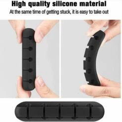 LLOVE Clips Câble Organisateur Bureau, Lot De 3 Support De Câble, Organisateur De Cordon, Gestion Des Cables, Câble Rangement Pour USB Câbles De Chargeur/Souris/Écouteur/PC 9 LLOVE Clips Câble Organisateur Bureau, Lot De 3 Support De Câble, Organisateur De Cordon, Gestion Des Cables, Câble Rangement Pour USB Câbles De Chargeur/Souris/Écouteur/PC -Treuil, cric, palan et accessoires Soldes Boutique 67915420 5