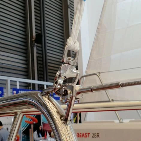 OYLDA Manille à œillet Pivotante En Acier Inoxydable 316 à Dégagement Rapide Pour Chaîne D'ancre De Bateau, Longueur 70 Mm 4 OYLDA Manille à œillet Pivotante En Acier Inoxydable 316 à Dégagement Rapide Pour Chaîne D'ancre De Bateau, Longueur 70 Mm – Image 4