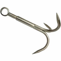 OYLDA Crochet à Pince En Acier Inoxydable à 3 Griffes Crochet D'ancrage Et De Récupération Pour L'escalade Par Gravité (moyen)