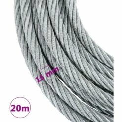 PESCE Cable Métallique 3200 Kg 20 M -Treuil, cric, palan et accessoires Soldes Boutique 68157073 4