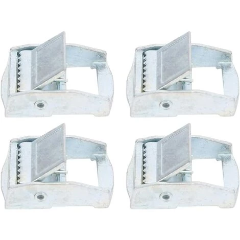 MERéTéET Boucle En Alliage De Zinc, 4 Pièces Boucle En Alliage De Zinc Pour Les Cargaisons D'arrimage Robustes Sangle Tendeur Fixe Boucle à Cliquet(25mm),KoleZy 1 MERéTéET Boucle En Alliage De Zinc, 4 Pièces Boucle En Alliage De Zinc Pour Les Cargaisons D'arrimage Robustes Sangle Tendeur Fixe Boucle à Cliquet(25mm),KoleZy