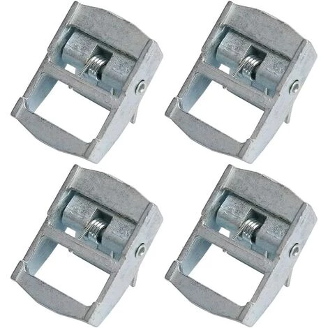MERéTéET Boucle En Alliage De Zinc, 4 Pièces Boucle En Alliage De Zinc Pour Les Cargaisons D'arrimage Robustes Sangle Tendeur Fixe Boucle à Cliquet(25mm),KoleZy 3 MERéTéET Boucle En Alliage De Zinc, 4 Pièces Boucle En Alliage De Zinc Pour Les Cargaisons D'arrimage Robustes Sangle Tendeur Fixe Boucle à Cliquet(25mm),KoleZy – Image 3