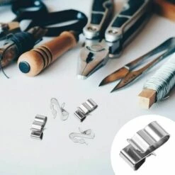 LLOVE 50Pcs Clips De Fil Métallique Pour Remorque Remorque Cadre De Câble Pince Pour Panneau Solaire Sunrunner Solaire Photovoltaïque Clips De Câble 8 LLOVE 50Pcs Clips De Fil Métallique Pour Remorque Remorque Cadre De Câble Pince Pour Panneau Solaire Sunrunner Solaire Photovoltaïque Clips De Câble -Treuil, cric, palan et accessoires Soldes Boutique 68573864 4